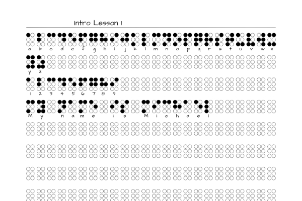 What are Braille Fonts?